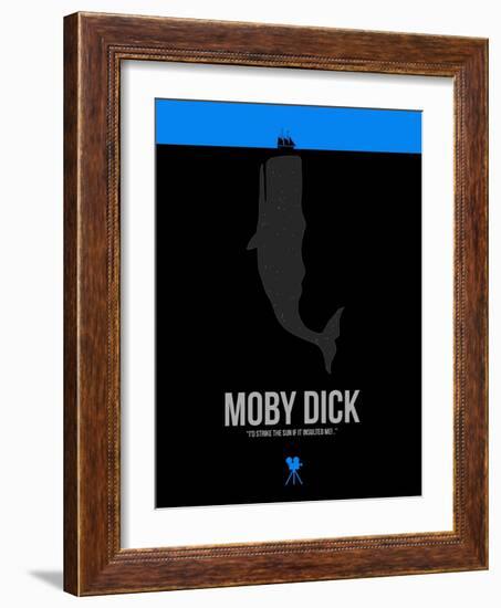 Moby Dick-David Brodsky-Framed Art Print