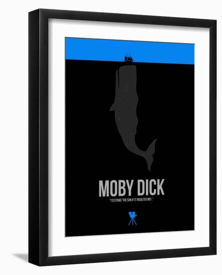 Moby Dick-David Brodsky-Framed Art Print