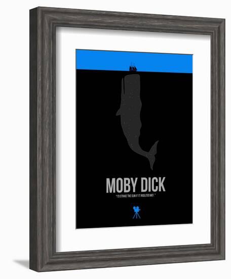 Moby Dick-David Brodsky-Framed Art Print