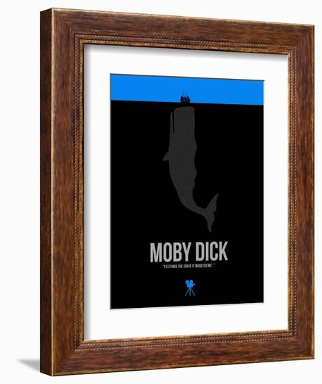 Moby Dick-David Brodsky-Framed Art Print