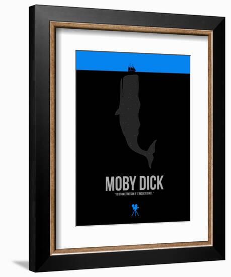 Moby Dick-David Brodsky-Framed Art Print