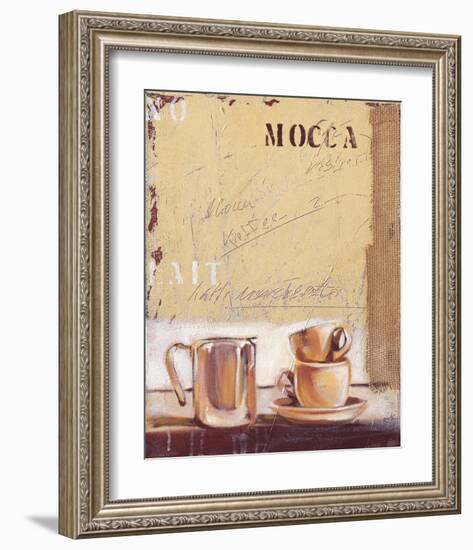 Mocca-Anna Flores-Framed Art Print