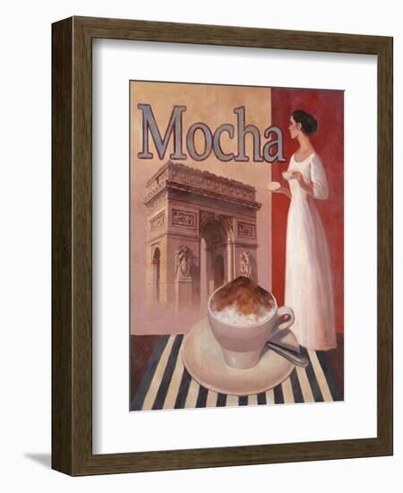 Mocha - Arc de Triomphe-Unknown Chiu-Framed Art Print