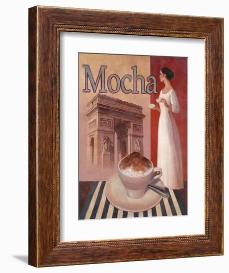 Mocha - Arc de Triomphe-Unknown Chiu-Framed Art Print