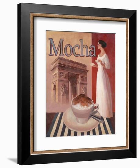 Mocha - Arc de Triomphe-Unknown Chiu-Framed Art Print