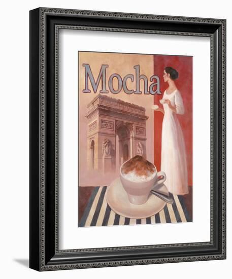 Mocha - Arc de Triomphe-unknown Chiu-Framed Art Print