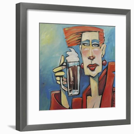 Mocha Doubleshot-Tim Nyberg-Framed Premium Giclee Print