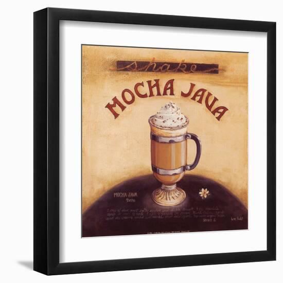 Mocha Java-Lisa Audit-Framed Art Print