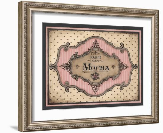 Mocha-Kimberly Poloson-Framed Art Print