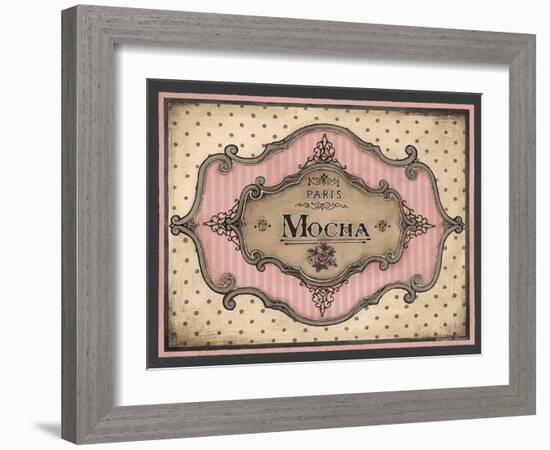 Mocha-Kimberly Poloson-Framed Art Print