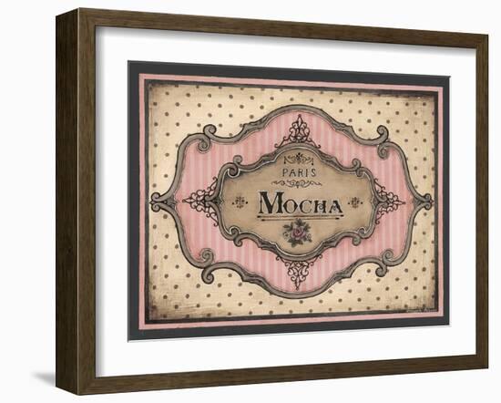 Mocha-Kimberly Poloson-Framed Art Print