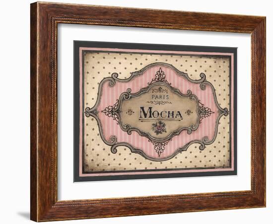 Mocha-Kimberly Poloson-Framed Art Print