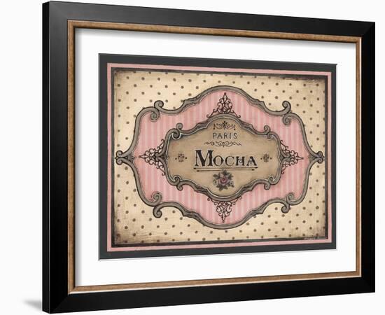 Mocha-Kimberly Poloson-Framed Art Print