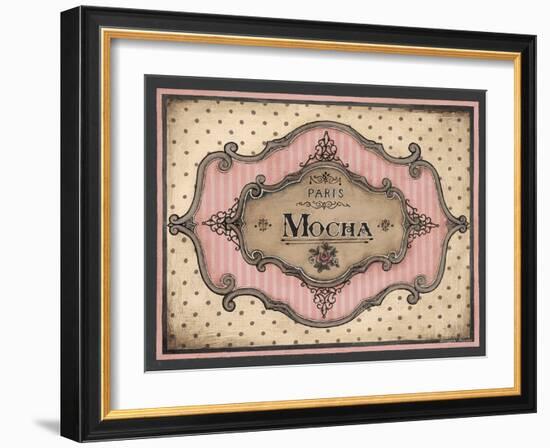 Mocha-Kimberly Poloson-Framed Art Print