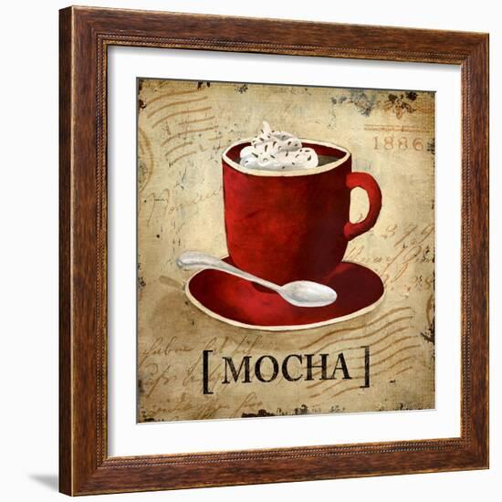 Mocha-Elizabeth Medley-Framed Art Print