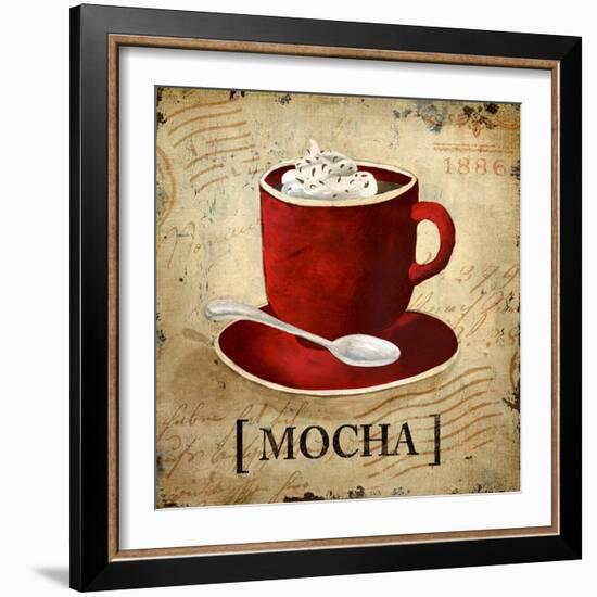 Mocha-Elizabeth Medley-Framed Art Print