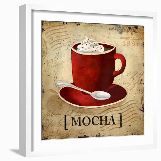 Mocha-Elizabeth Medley-Framed Art Print