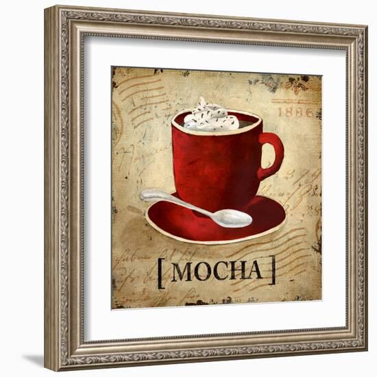 Mocha-Elizabeth Medley-Framed Art Print