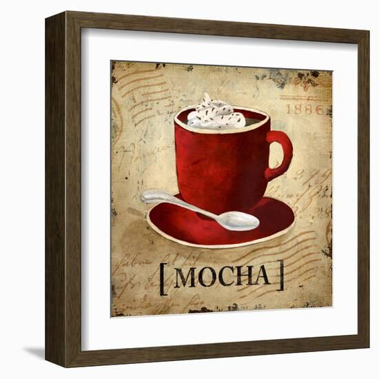 Mocha-Elizabeth Medley-Framed Art Print