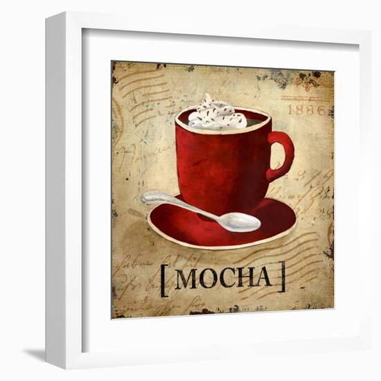 Mocha-Elizabeth Medley-Framed Art Print