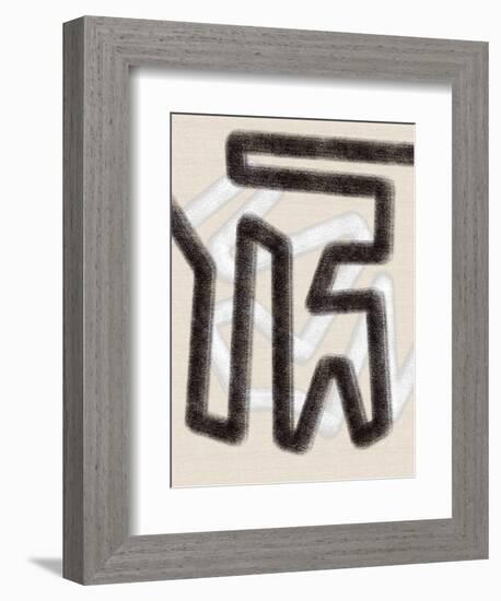 Mod Abstract 1-Matthew Piotrowicz-Framed Art Print