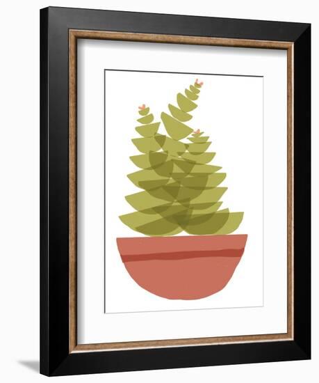 Mod Cactus VI-Rob Delamater-Framed Art Print