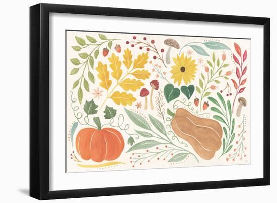 Mod Harvest I-Veronique Charron-Framed Art Print