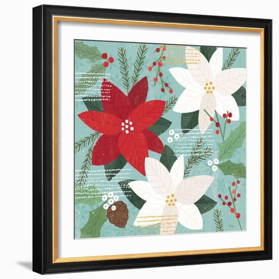 Mod Holiday III-Veronique Charron-Framed Art Print