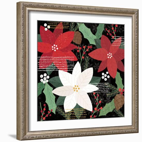 Mod Holiday V-Veronique Charron-Framed Art Print