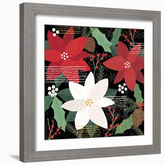 Mod Holiday V-Veronique Charron-Framed Art Print