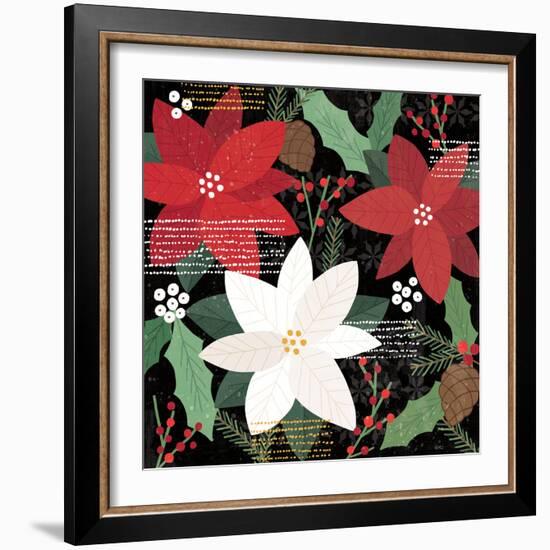 Mod Holiday V-Veronique Charron-Framed Art Print