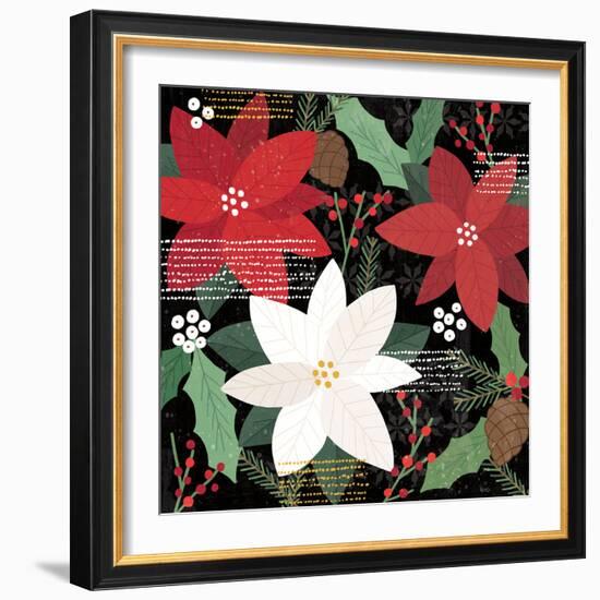 Mod Holiday V-Veronique Charron-Framed Art Print