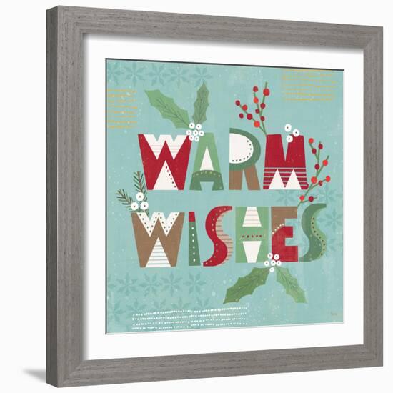 Mod Holiday VI-Veronique Charron-Framed Art Print