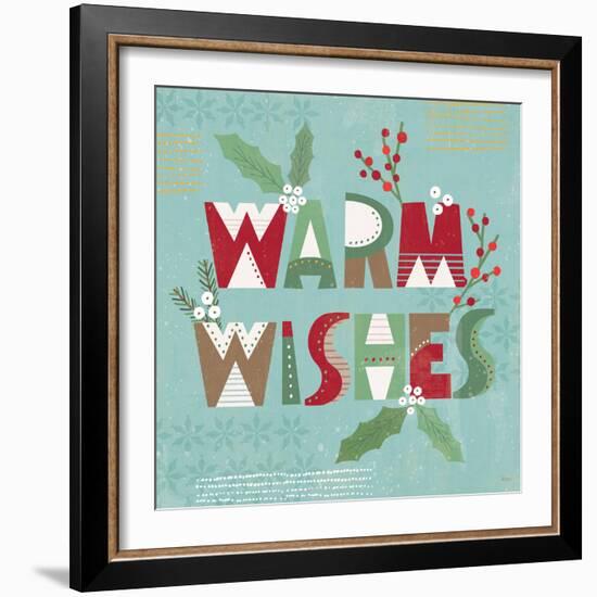 Mod Holiday VI-Veronique Charron-Framed Art Print