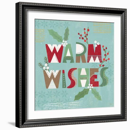 Mod Holiday VI-Veronique Charron-Framed Art Print