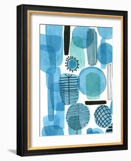 Mod Orbit I-Deborah Velasquez-Framed Art Print