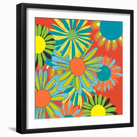 Mod & Pop 1-Jan Weiss-Framed Art Print