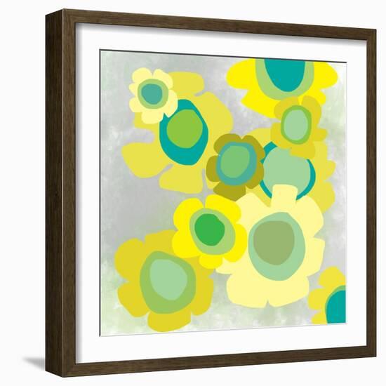 Mod Pop Three-Jan Weiss-Framed Art Print