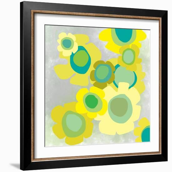 Mod Pop Three-Jan Weiss-Framed Art Print