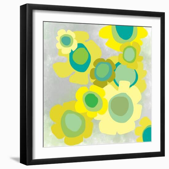 Mod Pop Three-Jan Weiss-Framed Art Print