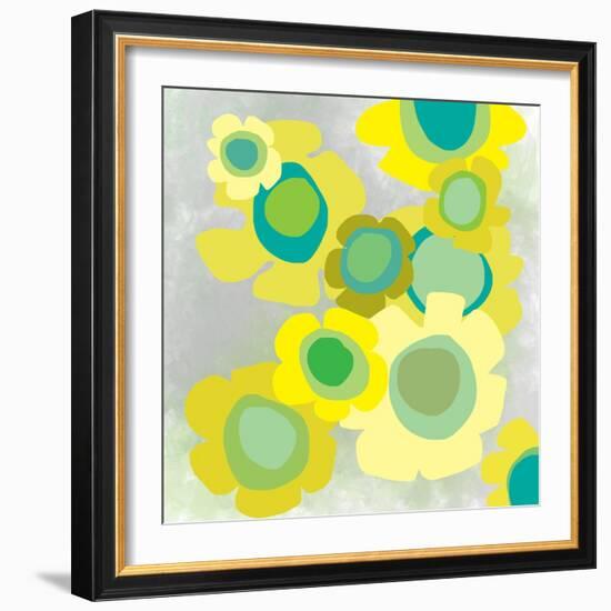 Mod Pop Three-Jan Weiss-Framed Art Print