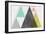 Mod Triangles I-Michael Mullan-Framed Art Print