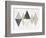 Mod Triangles II Archroma-Michael Mullan-Framed Premium Giclee Print