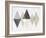 Mod Triangles II Archroma-Michael Mullan-Framed Art Print