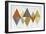 Mod Triangles II Retro-Michael Mullan-Framed Art Print