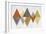 Mod Triangles II Retro-Michael Mullan-Framed Art Print