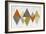 Mod Triangles II Retro-Michael Mullan-Framed Art Print