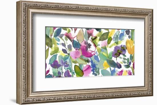 Mode-Bluebellgray-Framed Art Print