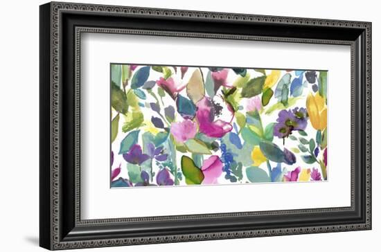 Mode-Bluebellgray-Framed Art Print