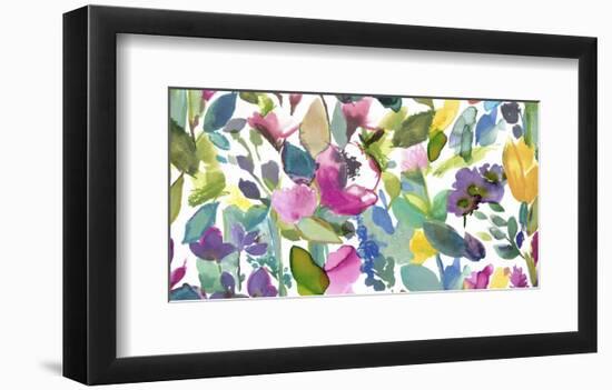 Mode-Bluebellgray-Framed Art Print